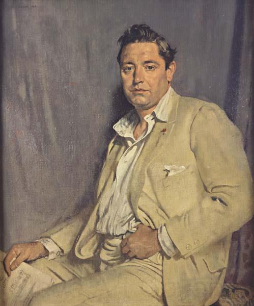Sir William Orpen Count John McCormack France oil painting art